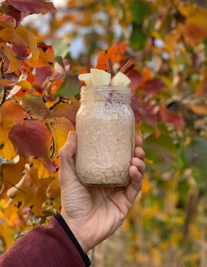 Apple Cinnamon Overnight Oats